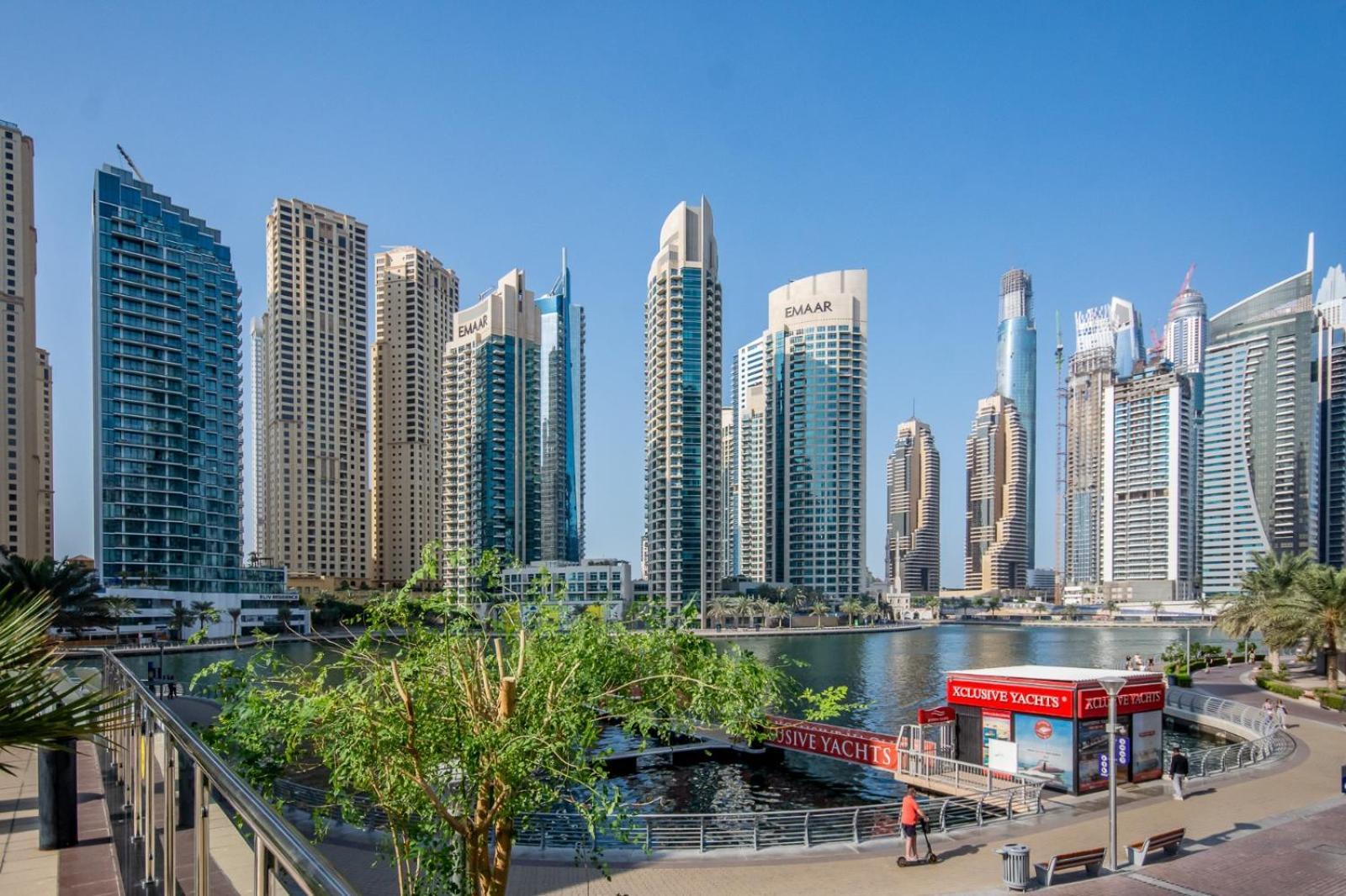 Lux Spectacular Dubai Marina View Apartment Exterior photo